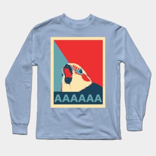 obamized cockatiel Long Sleeve T-Shirt